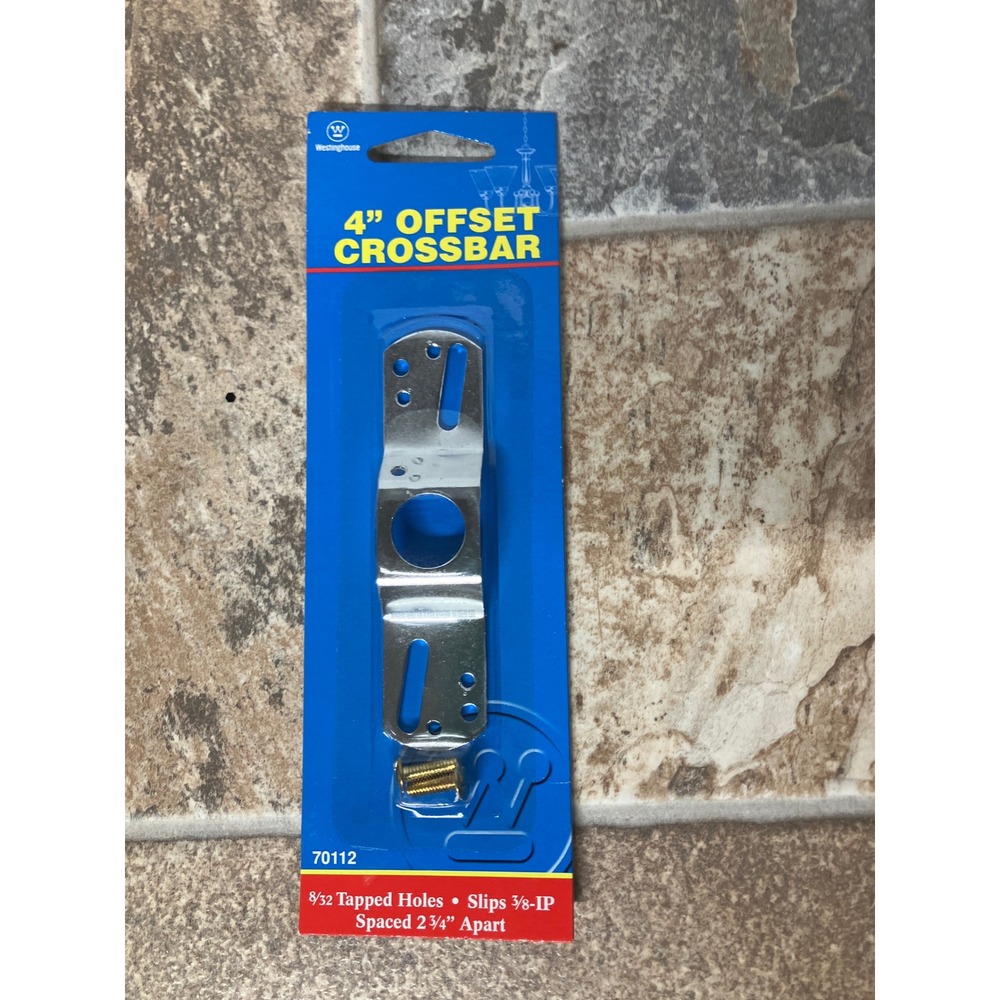 Westinghouse 4‎ Inch Offset Crossbar 70112 for Light Fixture Mounting